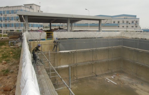 Implementation of anti-corrosion implementation plan for Cesspit