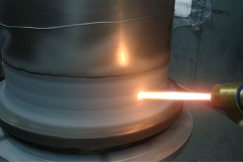 What different fields are ceramic spraying used in